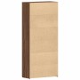 Armario para Zapatos con estante Marrón 80 x 35.5 x 180 cm