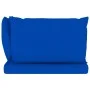 2-Sitzer-Gartensofa aus Paletten mit blauen Kissen von vidaXL, Gartensets - Ref: Foro24-3067282, Preis: 136,34 €, Rabatt: %
