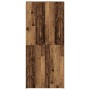 Armario para Zapatos con estante Marrón 80 x 35.5 x 180 cm
