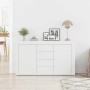 Vitrina con cajón 120 x 36 x 69 cm Madera contrachapada