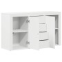 Vitrina con cajón 120 x 36 x 69 cm Madera contrachapada