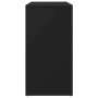 Vitrina con cajón Negro 120 x 36 x 69 cm Madera contrachapada