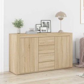 Vitrina Roble Sonoma 120 x 36 x 69 cm Madera contrachapada