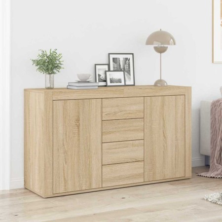 Vitrina Roble Sonoma 120 x 36 x 69 cm Madera contrachapada