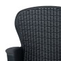 Garden table and chairs 3-piece set, gray plastic with a rattan look. by vidaXL, Garden sets - Ref: Foro24-276113, Price: 240...