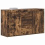 Vitrina Roble ahumado 120 x 36 x 69 cm Madera contrachapada