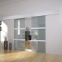 Doppelte Glasschiebetür von vidaXL, Türen für zu Hause - Ref: Foro24-273735, Preis: 516,16 €, Rabatt: %
