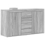 Vitrina Gris sonoma 120 x 36 x 69 cm Madera contrachapada