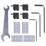Doppelte Glasschiebetür von vidaXL, Türen für zu Hause - Ref: Foro24-273735, Preis: 516,16 €, Rabatt: %