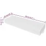 Floating wall shelves with drawers 2 units white 80 cm by vidaXL, Shelves and shelves - Ref: Foro24-276002, Price: 101,99 €, ...