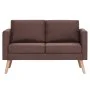 2-piece sofa set brown fabric by vidaXL, Sofas - Ref: Foro24-276852, Price: 548,20 €, Discount: %