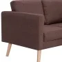 2-piece sofa set brown fabric by vidaXL, Sofas - Ref: Foro24-276852, Price: 548,20 €, Discount: %