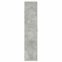 Armario para Zapatos Gris 80 x 39 x 180 cm Madera contrachapada