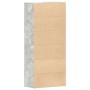 Armario para Zapatos Gris 80 x 39 x 180 cm Madera contrachapada