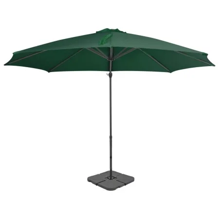 Gartenschirm mit grünem tragbarem Sockel von vidaXL, Sonnenschirme - Ref: Foro24-276332, Preis: 269,36 €, Rabatt: %