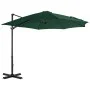 Gartenschirm mit grünem tragbarem Sockel von vidaXL, Sonnenschirme - Ref: Foro24-276332, Preis: 269,36 €, Rabatt: %
