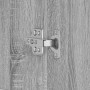 Armario para Zapatos Gris 80 x 39 x 180 cm Madera contrachapada