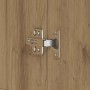 Armario para Zapatos con puerta Marrón 80 x 39 x 180 cm