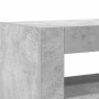 Vitrina Gris hormigón 116 x 30 x 75 cm Madera contrachapada