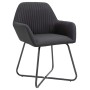 Esszimmerstühle 6 Einheiten aus schwarzem Stoff von vidaXL, Essstühle - Ref: Foro24-277107, Preis: 603,79 €, Rabatt: %