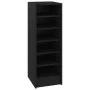 Sperrholz Schuhschrank schwarz 31,5x35x90 cm von vidaXL, Schuhregale und Schuhorganisatoren - Ref: Foro24-809000, Preis: 48,1...