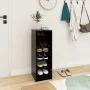 Sperrholz Schuhschrank schwarz 31,5x35x90 cm von vidaXL, Schuhregale und Schuhorganisatoren - Ref: Foro24-809000, Preis: 48,1...