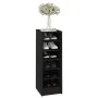 Sperrholz Schuhschrank schwarz 31,5x35x90 cm von vidaXL, Schuhregale und Schuhorganisatoren - Ref: Foro24-809000, Preis: 48,1...