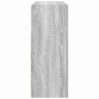 Vitrina Gris sonoma 116 x 30 x 75 cm Madera contrachapada