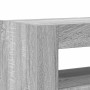 Vitrina Gris sonoma 116 x 30 x 75 cm Madera contrachapada