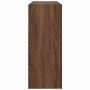 Vitrina Marrón roble 116 x 30 x 75 cm Madera contrachapada