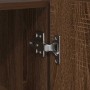 Vitrina Marrón roble 116 x 30 x 75 cm Madera contrachapada
