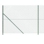 Grüner Flansch Drahtzaun 2,2x25 m von vidaXL, Zaunpaneele - Ref: Foro24-153951, Preis: 260,19 €, Rabatt: %