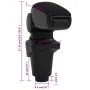 Reposabrazos para coche ABS negro 14x35x(37-53) cm de vidaXL, Asientos para vehículos motorizados - Ref: Foro24-154669, Preci...