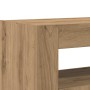 Vitrina Roble artisan 116 x 30 x 75 cm Madera contrachapada