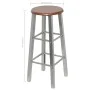 Taburetes de cocina 4 unidades MDF plateado y marrón by vidaXL, Kitchen stools - Ref: Foro24-277174, Price: 121,05 €, Discoun...