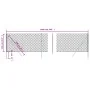 Grüner Drahtzaun 1,1x10 m von vidaXL, Zaunpaneele - Ref: Foro24-153906, Preis: 70,02 €, Rabatt: %