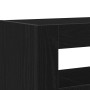 Vitrina Roble negro 116 x 30 x 75 cm Madera contrachapada