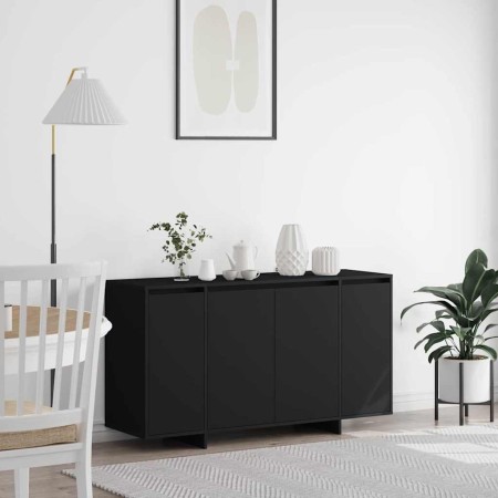 Vitrina Negro 135 x 41 x 69 cm Madera contrachapada