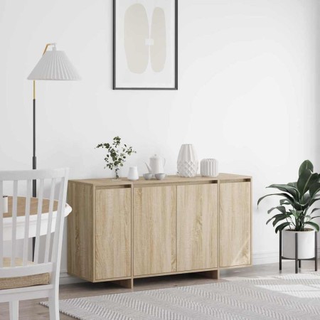 Vitrina Roble Sonoma 135 x 41 x 69 cm Madera contrachapada