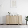 Vitrina Roble Sonoma 135 x 41 x 69 cm Madera contrachapada