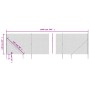 Drahtzaun mit Ankerspitzen grün 1,4x10 m von vidaXL, Zaunpaneele - Ref: Foro24-153923, Preis: 106,96 €, Rabatt: %