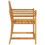 Gartenstuhl aus massivem Teakholz, 88 x 60 x 92 cm von vidaXL, Gartenstühle - Ref: Foro24-363236, Preis: 213,92 €, Rabatt: %