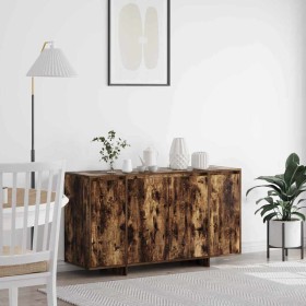 Vitrina Roble ahumado 135 x 41 x 69 cm Madera contrachapada