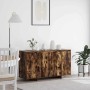 Vitrina Roble ahumado 135 x 41 x 69 cm Madera contrachapada