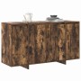 Vitrina Roble ahumado 135 x 41 x 69 cm Madera contrachapada