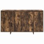 Vitrina Roble ahumado 135 x 41 x 69 cm Madera contrachapada