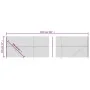 Drahtzaun mit grünem Flansch 2x25 m von vidaXL, Zaunpaneele - Ref: Foro24-153950, Preis: 179,52 €, Rabatt: %