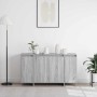 Vitrina Gris sonoma 135 x 41 x 69 cm Madera contrachapada