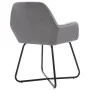 Dining chairs 4 units of gray velvet by vidaXL, dining chairs - Ref: Foro24-277009, Price: 381,05 €, Discount: %