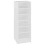 Weißer Schuhschrank aus Sperrholz, 31,5 x 35 x 90 cm von vidaXL, Schuhregale und Schuhorganisatoren - Ref: Foro24-808999, Pre...